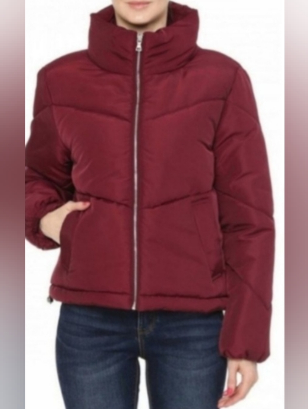 Montrez Puffer Jacket Quilted Lightweight Coat NWOT